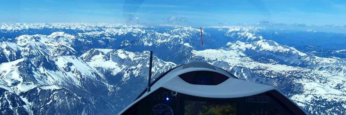 Flugwegposition um 09:53:18: Aufgenommen in der Nähe von Tragöß-Sankt Katharein, Österreich in 2790 Meter